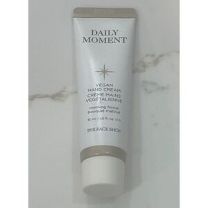 The Face Shop Daily Moment Vegan Hand Cream MORNING FLORIST Hyaluronic Acid 1 oz